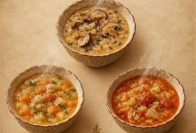 طرز تهیه سه مدل سوپ خوشمزه با آب پنیر