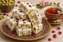 طرز تهیه گز اصفهان خانگی : شیرین، اصیل و لطیف