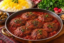 طرز تهیه شامی ترش شمالی؛ خوش رنگ و خوشمزه با سس ملس و لعاب دار