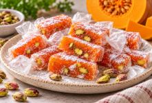 طرز تهیه تافی کدو حلوایی خانگی؛ خوشمزه تر از چیزی که فکر می کنی!
