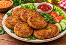طرز تهیه کتلت دال عدس؛ یک غذای اقتصادی و خوشمزه برای شام