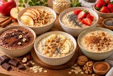 طرز تهیه ۵ مدل فرنی لاغرکننده; ساده و سیرکننده مناسب صبحانه
