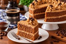 «طرز تهیه کیک قهوه خیس با چند ماده ساده؛ نرم و خوش عطر مثل کیک های کافی شاپی»
