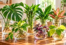۷ گیاه زیبا برای نگهداری در آب (مناسب تزیین خانه) راهنمای ساده نگهداری در آب