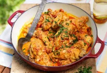طرز تهیه چیکن پاپریکا مجارستانی (برای ۴ نفر)