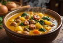 طرز تهیه سوپ ایتالیایی توسکانا برای ۶ نفر