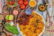 طرز تهیه لوبیا پلو دودی غذای سنتی ایرانی