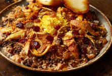 طرز تهیه مانی پلو دامغانی با مرغ را مرحله به مرحله بخوانید!