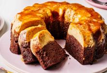 طرز تهیه فلن کیک شکلاتی (شوکوفلن) با دستور دقیق