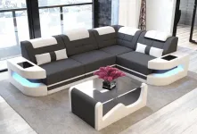 مدرن ترین و شیک ترین ایده برای چیدمان مبل L
