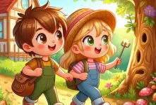 قصه تصویری کوتاه رازهای طبیعت برای کودکان