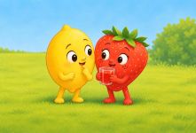 قصه تصویری لیمویی می خواهد خوشمزه باشد برای کودکان