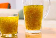راز معلق ماندن تخم شربتی و خاکشیر / طرز تهیه شربت زعفرانی اصیل ایرانی