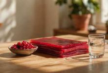 کالری لواشک انار + ارزش غذایی، خواص و نکات مصرف