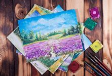 راهنمای جامع انتخاب بهترین کاغذ نقاشی بر اساس تکنیک و نوع رنگ