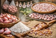 روش خشک کردن موسیر؛ آموزش تهیه موسیر خشک خانگی