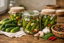 روش درست کردن خیارشور خانگی ترد و خوشمزه به سبک بازاری