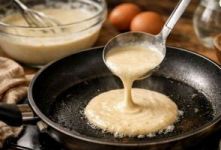 طرز تهیه پنکیک ساده با آب؛ روش درست کردن پنکیک ساده، نرم و پفکی بدون شیر