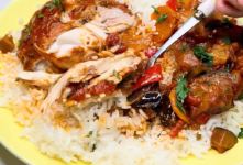 طرز تهیه مرغ و بادمجان؛ یک غذای خوش رنگ و لذیذ برای ناهار و شام
