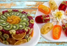 اگه فقط پودر ژله و میوه داری این دسر ژله ای های شیک و مجلسی رو درست کن!