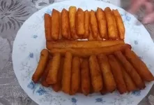چوب سیب زمینی های خوشمزه خیلی سریع و آسان!