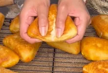 آموزش خمیر پیراشکی با ۳ ماه ماندگاری / آموزش نان مغزدار بدون فر پیراشکی گوشت