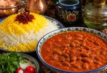 خوراک لوبیا چیتی با برنج؛ یک غذای ساده، فوری و فوق العاده خوشمزه برای ناهار و شام