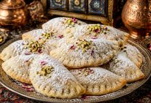 طرز تهیه قطاب یزدی با ماست؛ شیرینی سنتی خوشمزه با فر و بدون فر