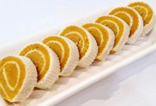 طرز تهیه حلوا رولی مجلسی با نان میکادو و لواش؛ شیرینی شیک و خوشمزه برای پذیرایی