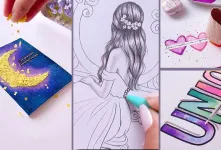 ۱۰ ایده آسان برای هنر | تکنیک های نقاشی برای مبتدیان!
