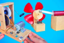 ساخت مدل های شگفت انگیز پروژه های علمی DIY با موتورهای DC و مواد بازیافتی!