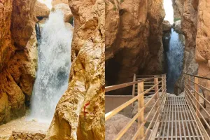 آبشار مجن شاهرود کجاست ؟