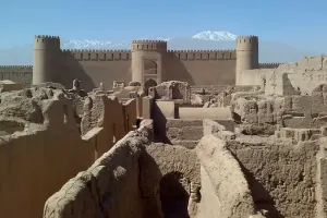 ارگ راین کرمان دومین بنای خشتی جهان و جاذبه ای تاریخی از دوران ساسانی