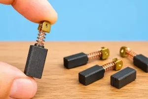 روش ساده ساخت فرچه کربنی با میله کربنی باتری قدیمی