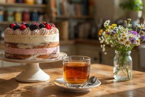 طرز تهیه کیک تابه ای هویج و سیب خانگی در ۲۰ دقیقه بدون نیاز به فر