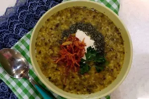 طرز تهیه آش ماش و لوبیا؛ یه آش مجلسی و مقوی برای روزای خاص