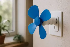 ساخت یک فن قدرتمند با لامپ LED و شارژر موبایل؛ اختراعی شگفت انگیز