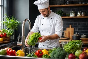 نحوه شستن صحیح میوه و سبزیجات از زبان یک سرآشپز حرفه ای