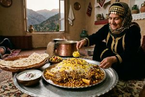 طرز تهیه زیربرنجی لرستان: غذایی که همه لرها عاشقشن
