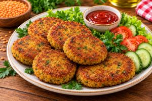 طرز تهیه کتلت دال عدس؛ یک غذای اقتصادی و خوشمزه برای شام