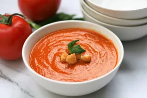 دستور تهیه سوپ گوجه فرنگی هندی مرحله به مرحله