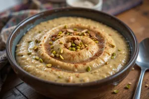 مراحل تهیه حلیم گندم بدون گوشت خوشمزه و لعابدار