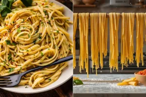 طرز تهیه نودل ایتالیایی با سس مخصوص