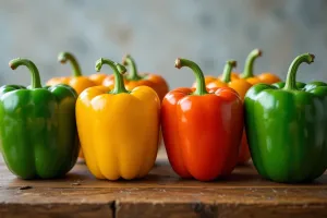 آشنایی با انواع فلفل دلمه ای و خواص بی شمار آن ها