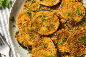 طرز تهیه بادمجان سوخاری؛ پیش غذای ترد و خوشمزه