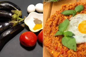 طرز تهیه میرزا قاسمی به روش سنتی و قدیمی گیلانی