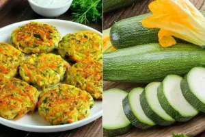 طرز تهیه کوکو کدوسبز با پنیر مرحله به مرحله