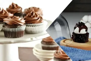 آموزش قدم به قدم جهت تهیه مینی کاپ کیک