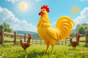 آموزش نقاشی جوجه خروس کیوت در 6 مرحله ساده