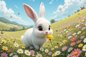 آموزش نقاشی خرگوش عروسکی برای کودکان